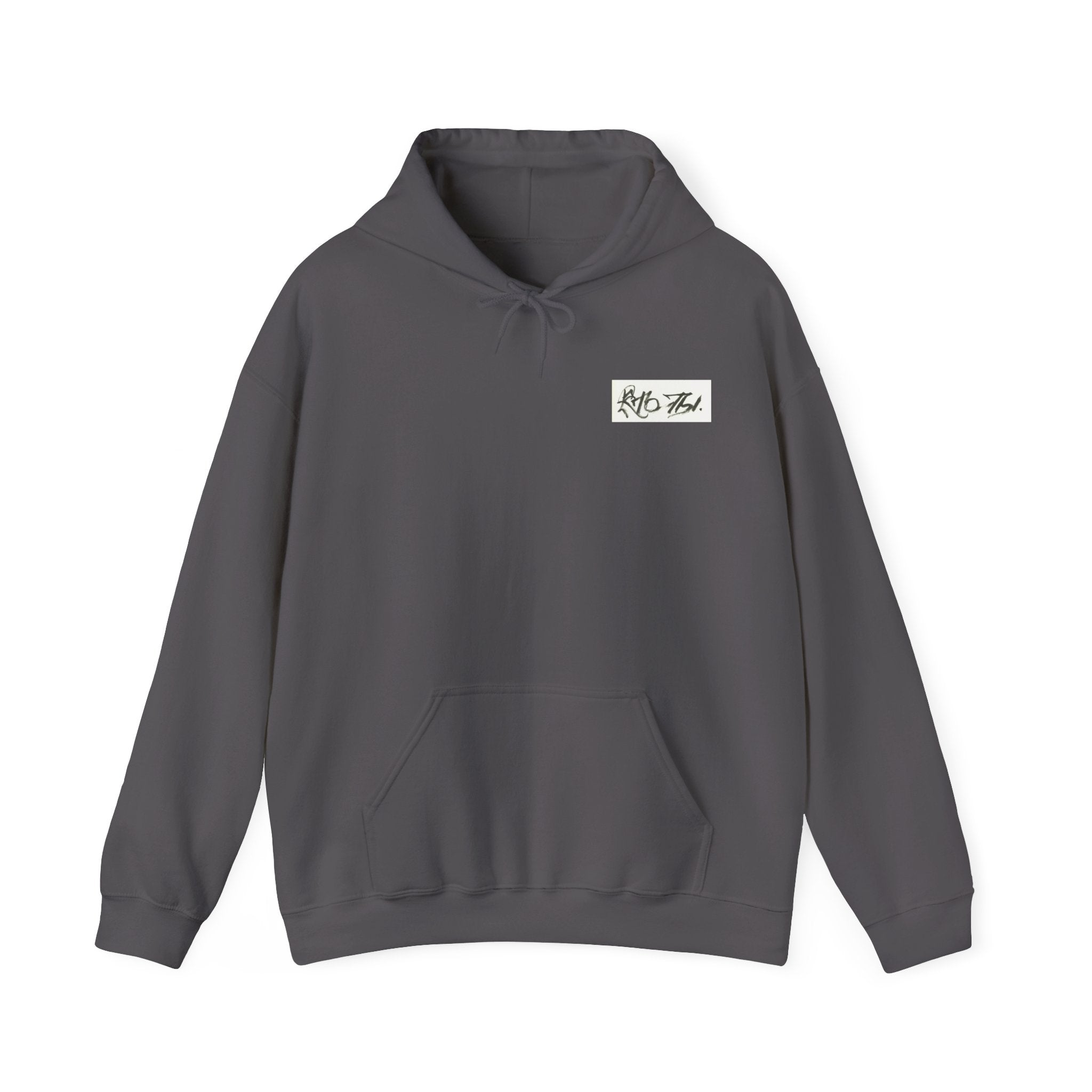 кто ты logo hoodie.