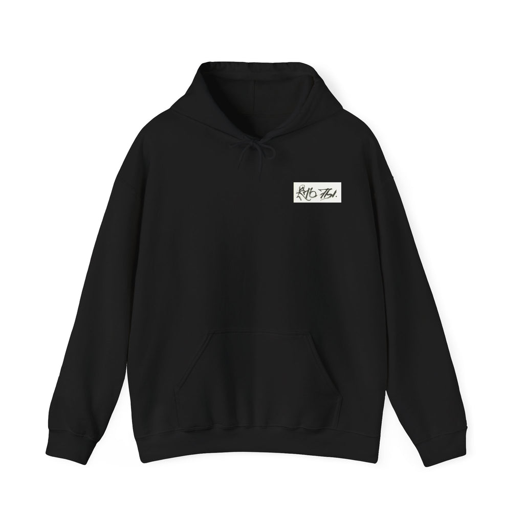 кто ты logo hoodie.