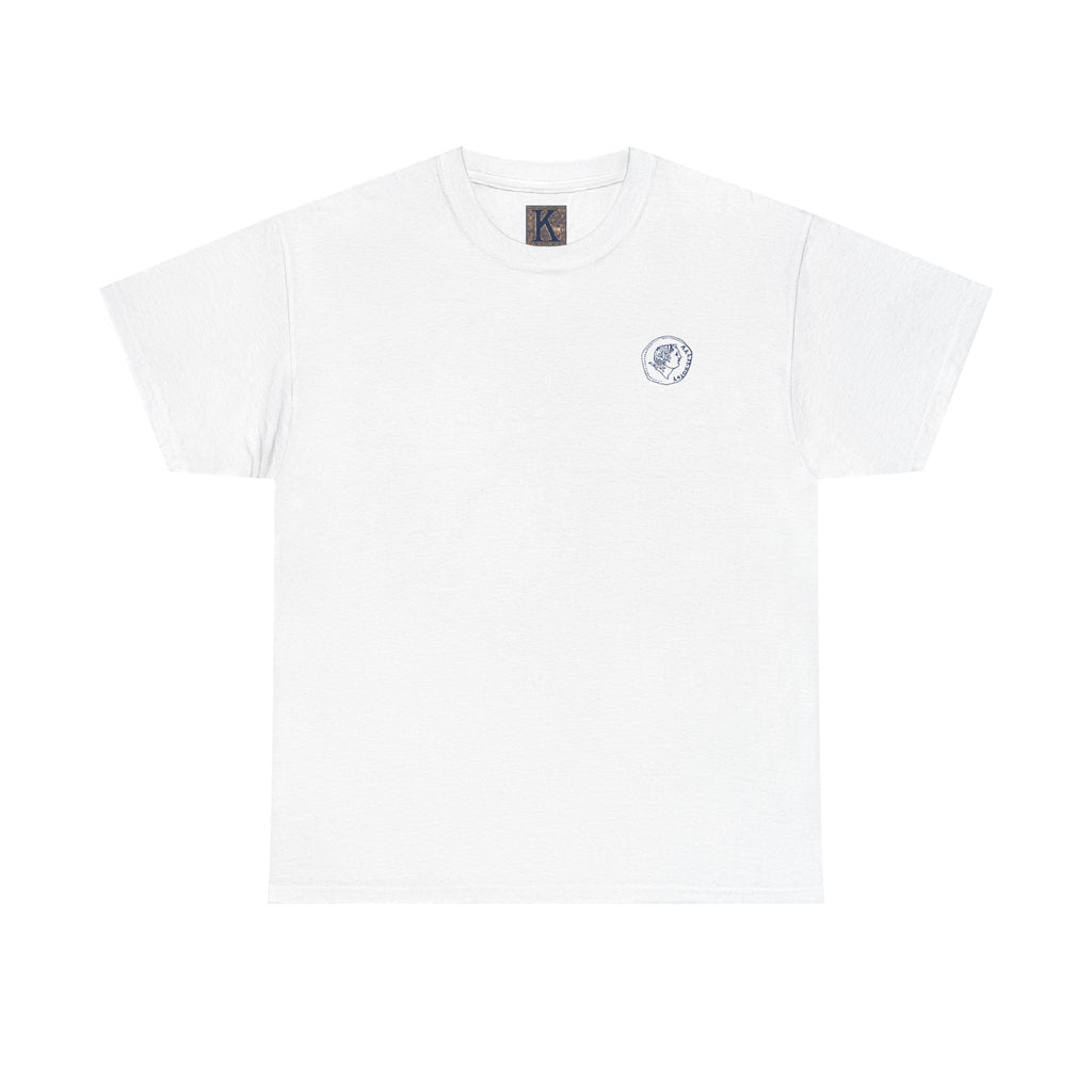 кто ты Greek graphic tee.