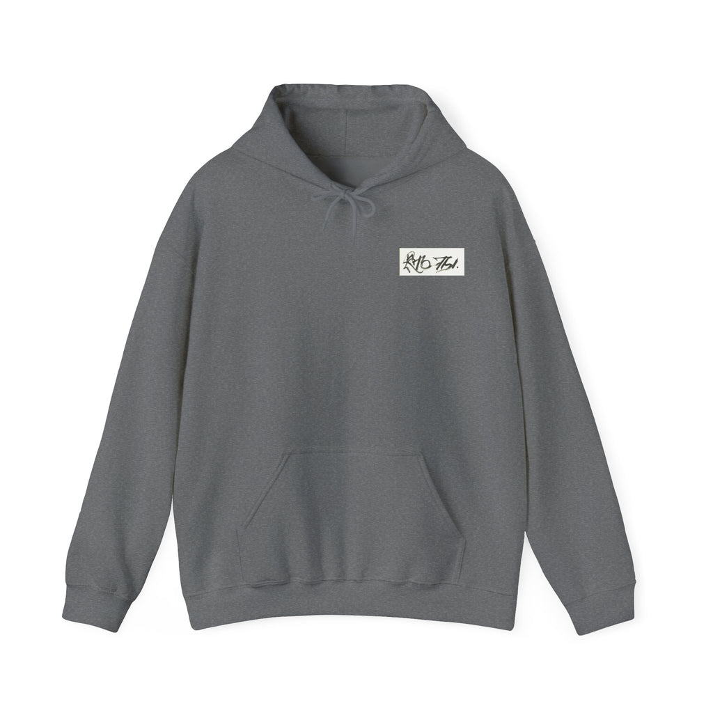 кто ты logo hoodie.