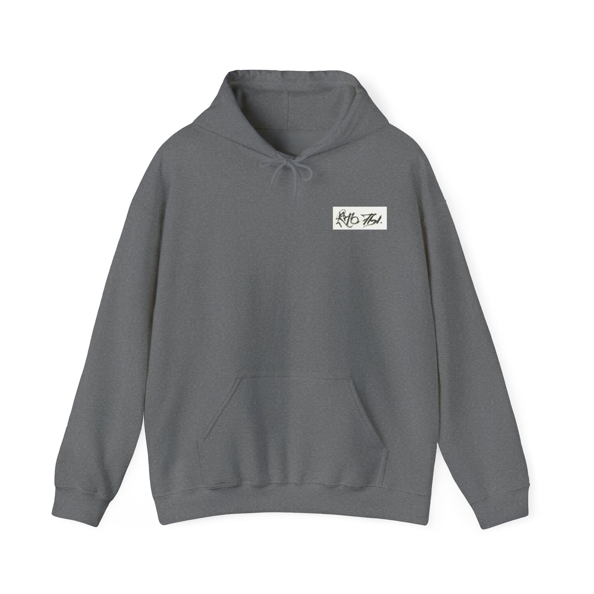 кто ты logo hoodie.