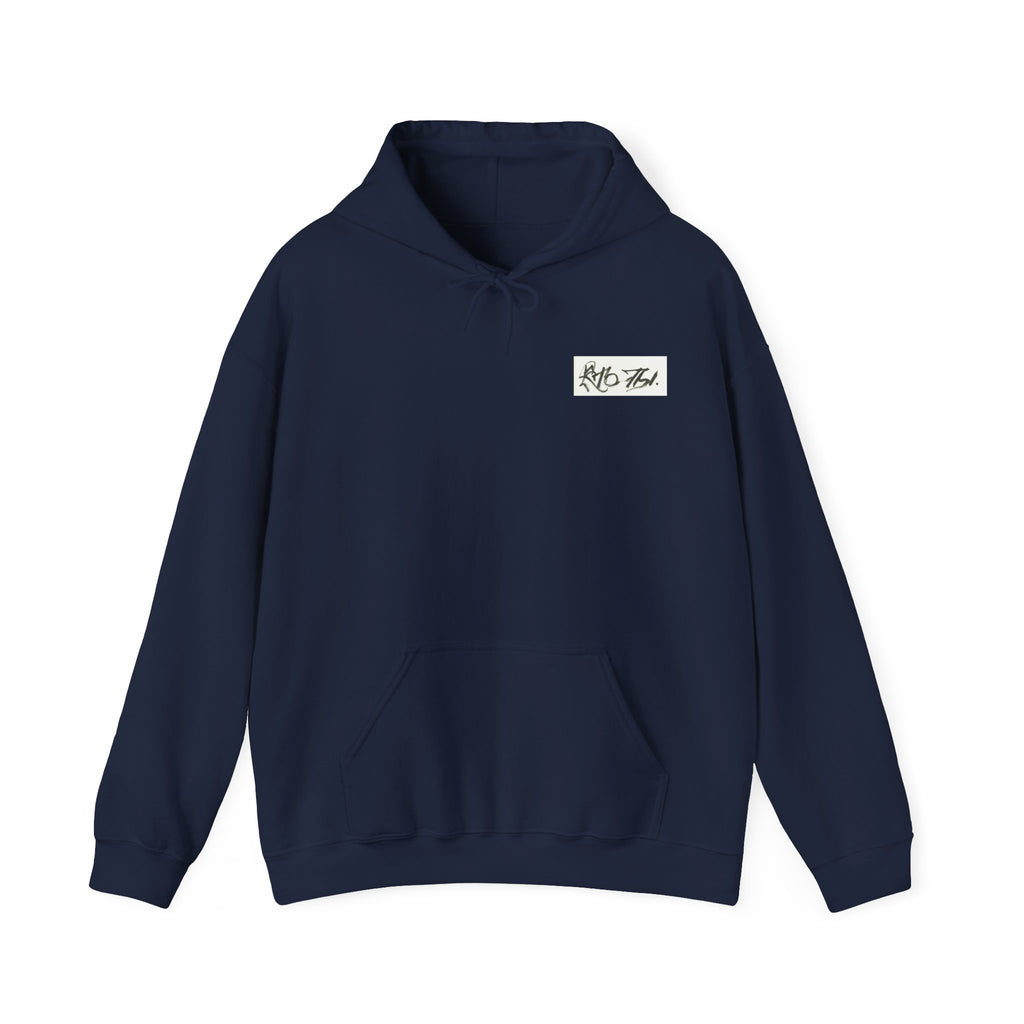 кто ты logo hoodie.