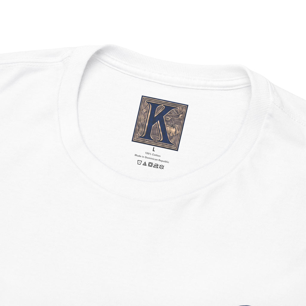 кто ты Greek graphic tee.